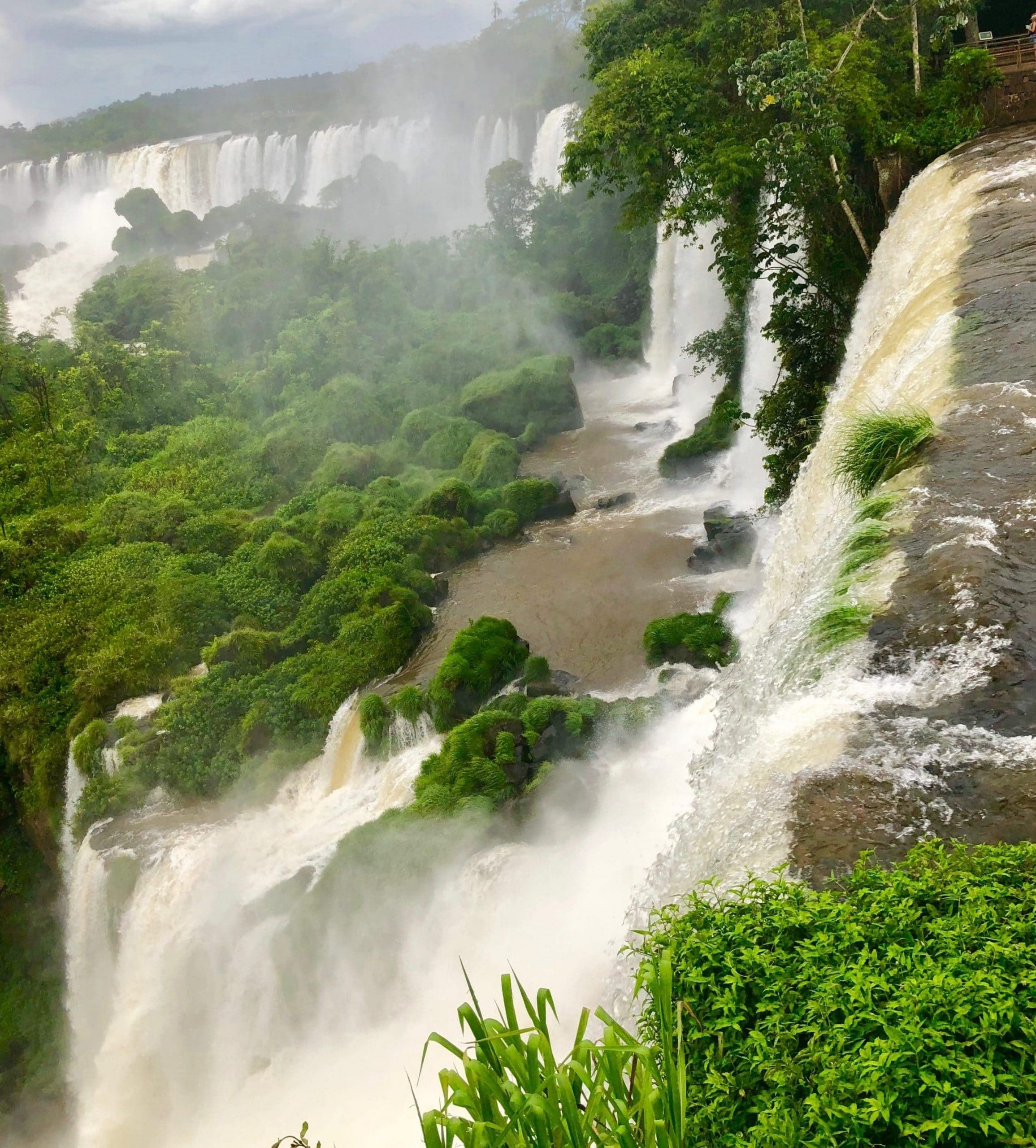 Superior Path of Iguazu National Park in Argentina