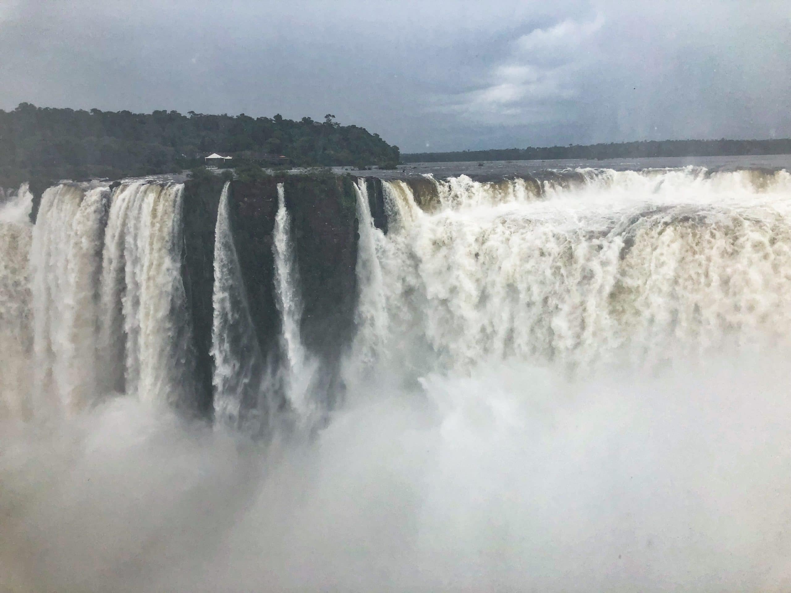 Garganta del Diablo Waterfall at Iguazu National Park in Argentina