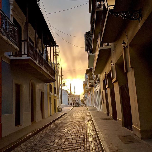 Old San Juan at Sunset, Puerto Rico