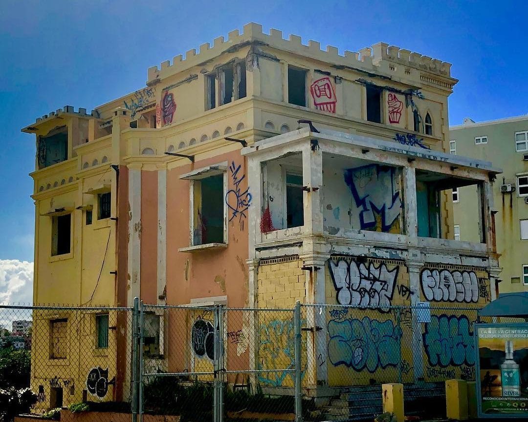 Ruined Houses, San Juan, Puerto Rico