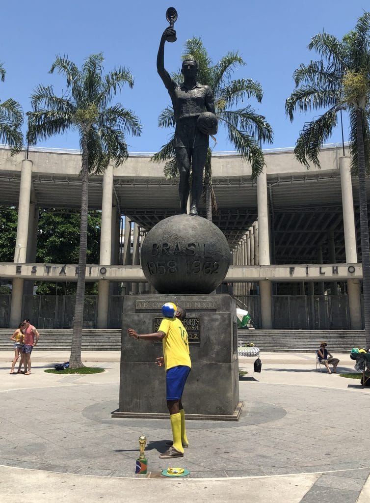 Maracanã Futbol Stadium in Rio de Janeiro, Brazil