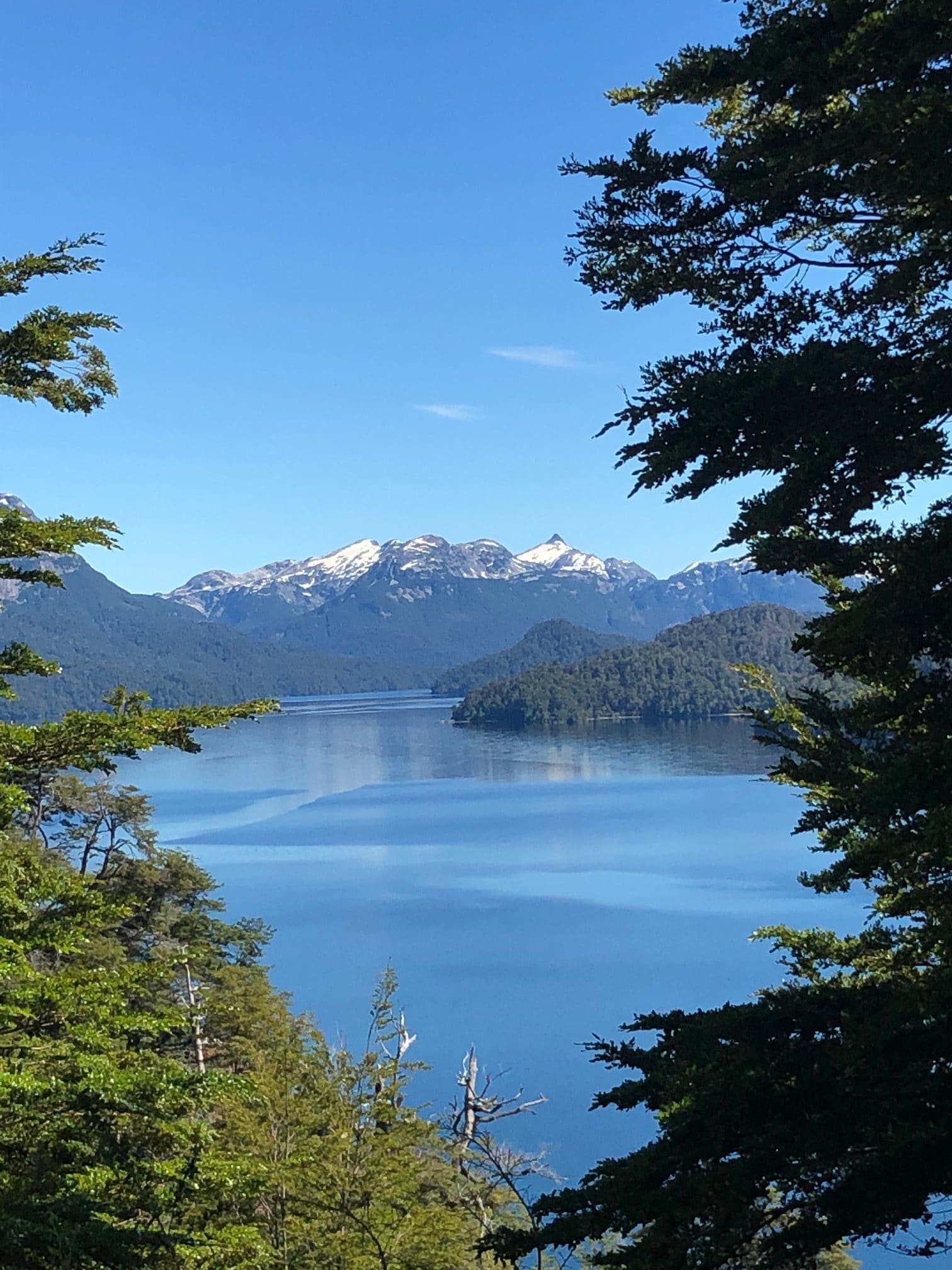 Lake Escondido on Route 40 in Argentina