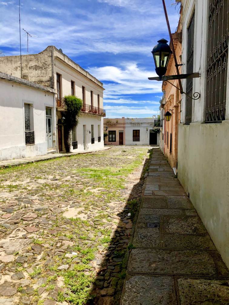 Cobblestone Streets of Colonia, Uruguay