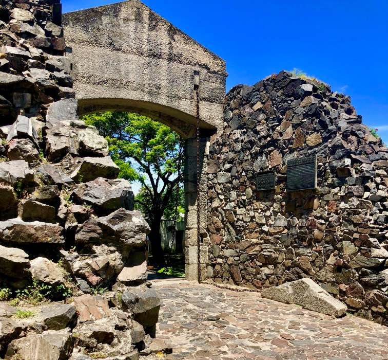 Fortified Wall of Colonia in Uruguay