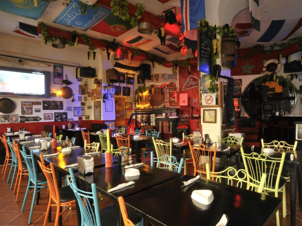 Interior of La Bodega Upstairs Restaurant