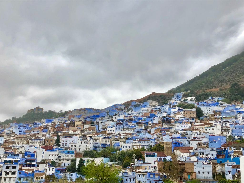 Blue City of Chefchaouen in Morocco