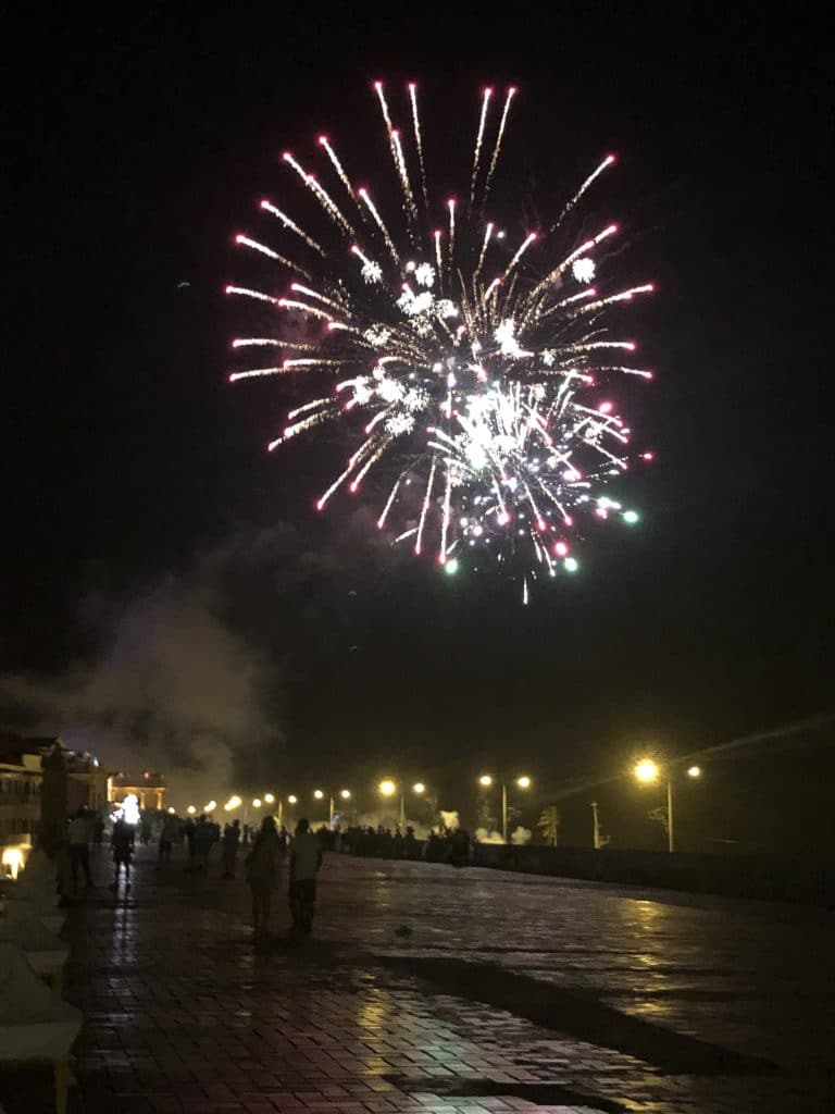 Cartagena Nightlife Fireworks New Years 2020