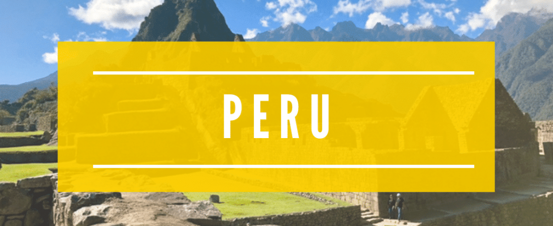 Peru Cover Photo for Travel Tips