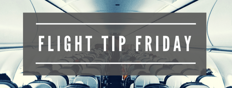 Flight Tip Friday Cover Photo for Home Page
